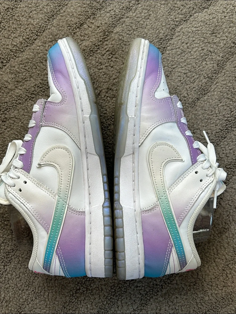 Nike Women’s Dunk Low “Unlock Your Space” in Iridescent Size 9 - Picture 5 of 8